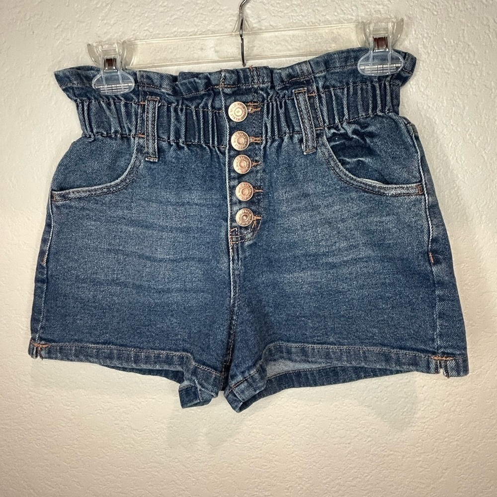WJ4. Wild fable stretch waist denim jean shorts Sz Xs, R12, ins 2